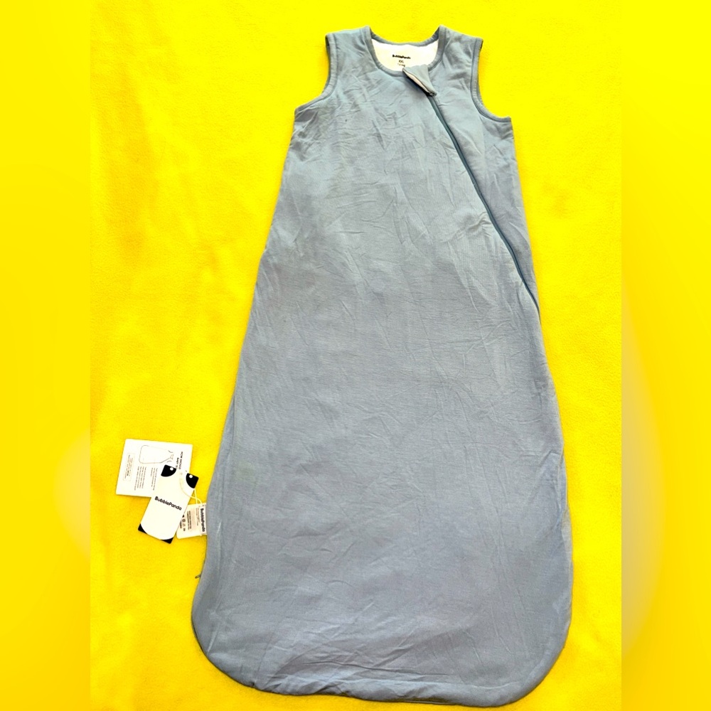 NWT BubblePanda Baby Sleep Bag - Gray - size XXL/ 1.0 tog - Brand New